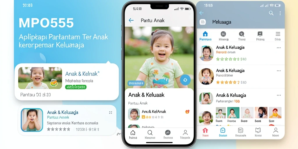 Tampilan utama MPO555 menampilkan fitur pemantauan yang jelas dan intuitif.