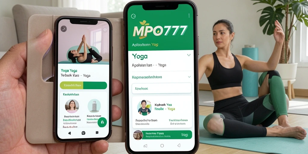 Tampilan antarmuka user-friendly MPO777 untuk latihan Yoga.