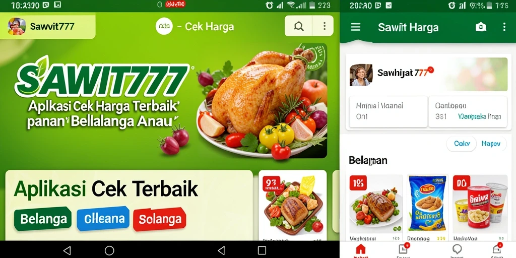 Antarmuka SAWIT777 yang user-friendly untuk Cek Harga.