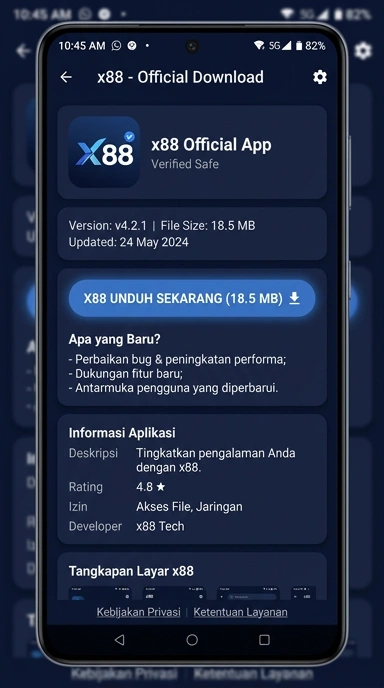 Unduh APK x88 Terbaru untuk Pengguna Android Indonesia